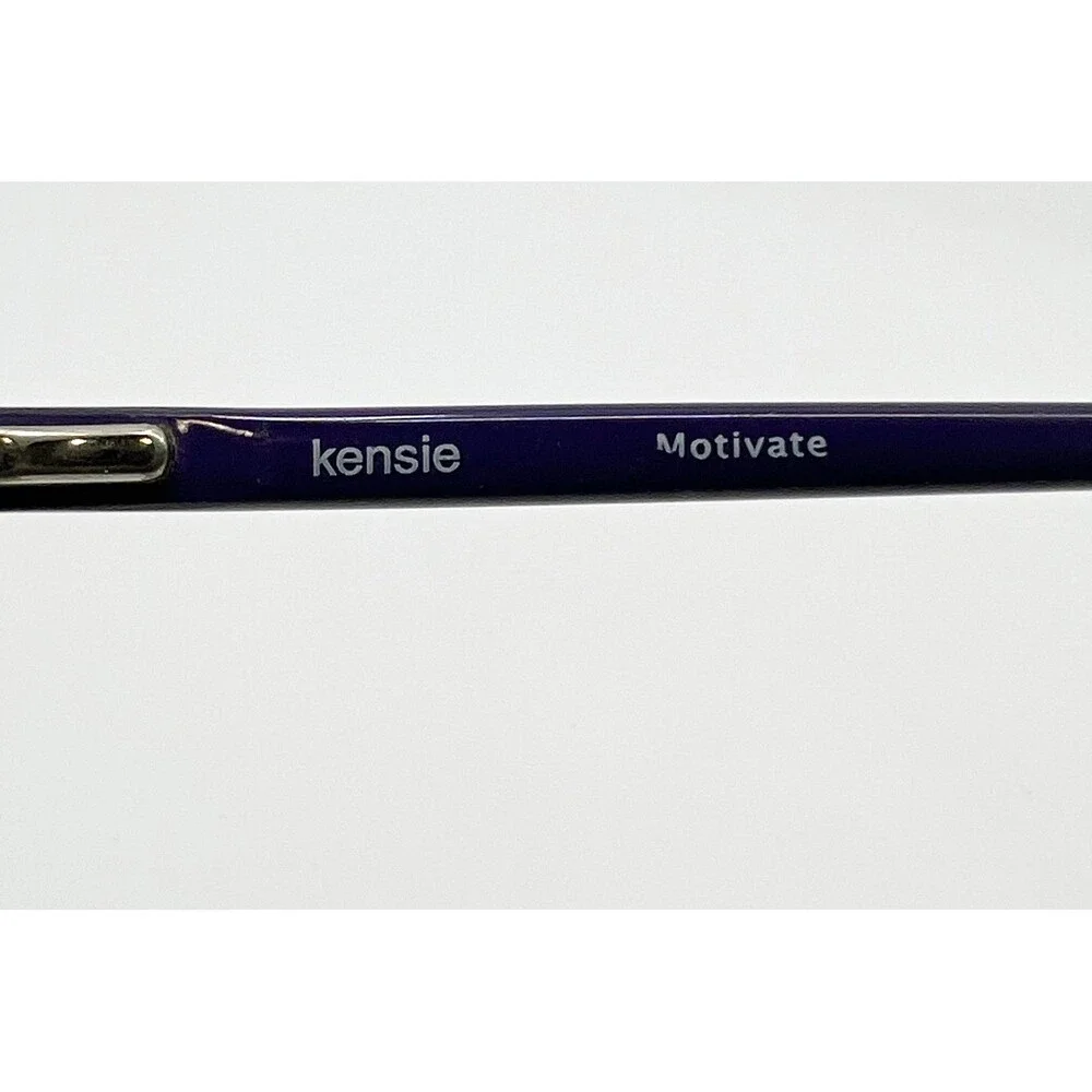Kensie Motivate Eyeglass Frames Women Purple Tortoise Cat Eye 51-16-135